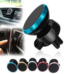 360 Rotable Air Vent Magnetic Holder for Mobile Phone in Car GPS Navigation Universal Bracket Stand Magnet Car Phone Holder4404247