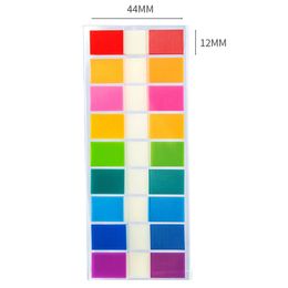 180sheets Transparent Sticky Notes Page Markers Book Tabs Index Sticky Notes Bookmarks Memo Pad Notepad Stickers Stationery