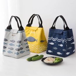 Storage Bags Food Picnic Kids Cooler Lunch Box Bag Kitchen Thermal Organizer Waterproof Convenient Leisure