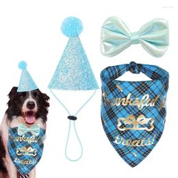 Dog Apparel Birthday Party Supplies Bow Tie Pet Favors Dogs Costumes For Small And Puppies