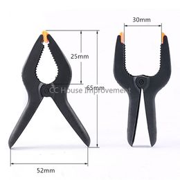 5PCS/Set Hand Tools Hard Plastic Spring Clip Woodworking DIY Model Making Bonding Grip 2'' Toggle Clamps Clips Supplies