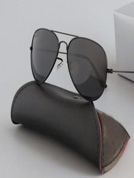 Luxury Designer Sunglasses for Men women Retro 3025r Glasses UV400 Protection Shades Real Glass Lens Gold Metal Frame Driv8921123