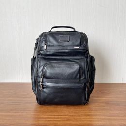 Backpack Leather Men First Layer Cowhide Business Leisure Computer Bag Commuting Travel