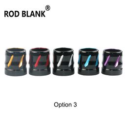 Rod Blank 1Pcs Aluminium Reel Seat Nut Reel seat Hood Cap Fishing Rod Building Component Fishing Rod DIY Repair Accessory