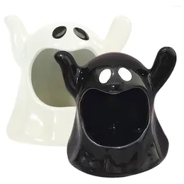 Candle Holders Ornament Rack Ghost Festival Tealight Holder Halloween Decor Candlestick