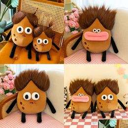 Stuffed Plush Animals 2024 New P Potato King Sau With Ugly Cute And Funny Mouth Doll Little Red Book Comfortable Pillow Drop Delivery Ottxh