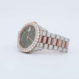Luxury Looking Fully Watch Iced Out For Men woman Top craftsmanship Unique And Expensive Mosang diamond Watchs For Hip Hop Industrial luxurious 65795