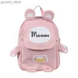 Backpacks Custom Name Childrens Backpack Anti loss Kindergarten Baby Backpack Cute Astronaut Leisure Backpack Y240411