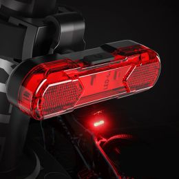 AS1010 Bicycle Light USB Charging Ride Light 2835 SMD Lamp Beads Night Cycling Tail Light Cycling Bike Equipment