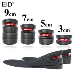 Insoles EiD 39cm Height Increase Insole With Air Cushion Height Lift Adjustable Cut Shoe Heel Insert Taller Support Absorbant Foot Pad