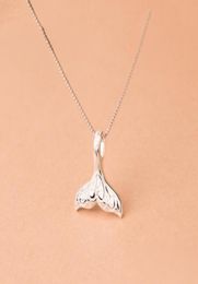 Pendant Necklaces Design Animal Fashion Women Necklace Whale Tail Fish Nautical Charm Mermaid Elegant Jewellery Girls Collares6690409