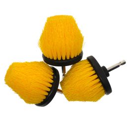 1pcs Brand New Drill Brush Cleaning Tool Bathtub Brush Cone Electric Drill Brush Floor Tile For Cleaning Nylon