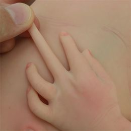 New Painted Mould 18 Inch Rebirth Doll Kit Lifelike 3D Silicone Solid Vein Visible Rebirth Doll Accessories