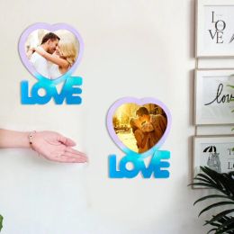 Love Heart Square Photo Frame Epoxy Mould for DIY Craft Resin Decorative Craft Jewellery Making Mould Silicone Mould