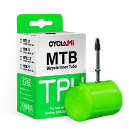 CYCLAMI Ultralight Bike Inner Tube 26 27.5 29 Inches MTB Bicycle TPU Material Tyre 45mm French Valve Super Light Anti-Oxidation