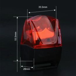 Bicycle Tail Light Waterproof Magnetic Power Generate Warning Light Bicycle Equipment Accessories