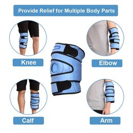 Reusable Knee Brace Support Ice Pack Wrap For Sports Injuries Hot Cold Therapy Knee Gel Pack For Pain Relief,Swelling,Surgery