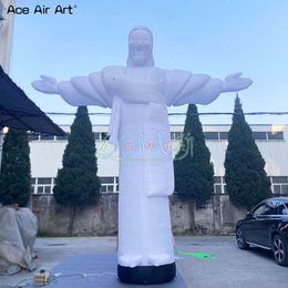10mH (33ft) Realistic Inflatable Jesus Sculpture Airblown For Outdoor Advertising Event Exhibition