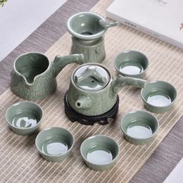 Teaware Sets Jingdezhen China Antique Tea Set Teapot Ceramic Cover Bowl Cup Porcelain Home Decoration Ceremony Gaiwan Kettle Teacup