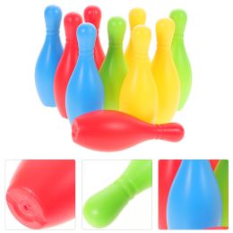 Bowling Set Kids Toy Game Games Indoor Outdoor Mini Toys Play Party Lawn Toddler Child Kid Educational Toddlers Age Adults Hoops