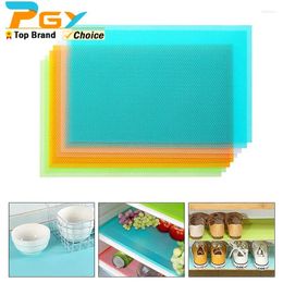 Table Mats 3pcs Refrigerator Waterproof Non-Slip Can Be Cut Fridge Shelf Liner Washable Pads Mat Drawer Placemats