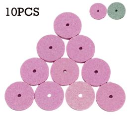 10pcs Diamond Mini Drill Grinding Buffing Wheel Abrasive Disc For Bench Grinder Polishing Pad Dremel Accessories Rotary Tools