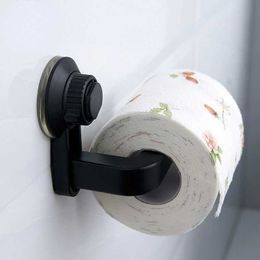 Toilet Paper Holders Wall Mounted Toilet Paper Roll Holder No Punching Waterproof Towel Roll Dispenser for Bathroom Kitchen Suction Cup Rack 240410