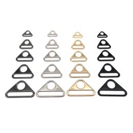 5pc Metal Thickened 20/25/32/38/50mm Triangle O Dee Ring Buckle Loop Leather Craft Handbag Bag Purse Strap Belt Dog Collar Chain