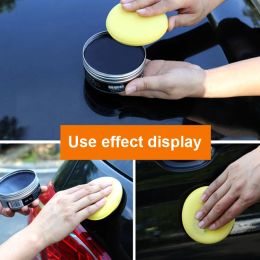 3pcs Car Polishing and Waxing Sponge Car Foam Sponge Wax Applicator Round Car Detailing Cleaning Tools Cleaning Supplies