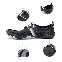 Men Fishing Beach Aqua Shoes Quick Dry Barefoot Upstream Wading Surfing Sneaker Slip-On Hiking Swimming Water Sports Shoes