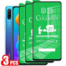 3Pcs Soft Ceramic Film Screen Protector For Huawei P30 P40 Lite P20 Pro P50 Y9 Prime Anti-broken Not Glass Film For Mate 20 Lite