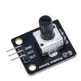 TZT Rotary Potentiometer Analog Knob Module For Raspberry Pi Arduino Electronic Blocks RV09 Rotary encoder for arduino