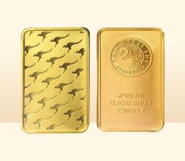 5/10/20/31Gram The Bullion Bar Australia Bar Green black Blister Quality Business Gift Home Decorations Metal Crafts9547794