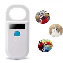 Pet Scanner 134.2Khz Smart Chip Handheld ID Reader ISO11784/5 Animal FDX-B/A Glass Tube Cat Dog Horse Tag Transponder