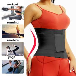 AfruliA Hot Body Modelling Belts Waist Trainer Tummy Trimmer Sheath Workout Weight Loss Strap Corset Waist Cincher Wrap Shapewear