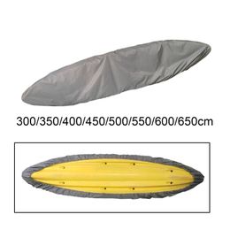 Boat Dust Cover Waterproof Canoe Cover Transport Protector Kayak Cover