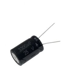 5pcs 3300uF 25V 3300MFD 25WV 13*25mm Aluminum Electrolytic Capacitor Radial