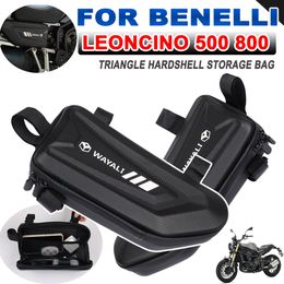 For Benelli Leoncino 800 500 Leoncino800 Motorcycle Accessories Saddlebags Waterproof Hards Shell Side Bag Package Tool Bags