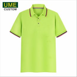 Summer 3 PACK Lapel Short-Sleeved POLO Shirt Breathtaned Skin Friendly Unisex Daily Commute Leisure Top Customize Your Own Shirt