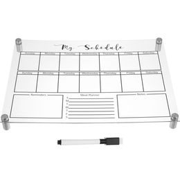 Desk Dry Erase Board Desktop Whiteboard Mini Refrigerator Office Fridge Note Refrigerators Magnetic Calendar Small