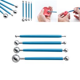 DIY Pottery Clay Sculpting Tools Pottery Carving Tool Kit Sculpting Carving Knife Sculpture Craft Wooden Handle Modelling Kit