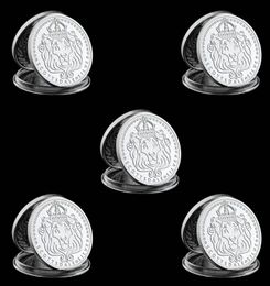 5pcs Scottsdale Mint Omnia Paratus Craft 1 Troy OZ Silver Plated Coin Collection With Hard Acrylic Capsule9584319