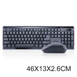 Combos 2.4GHz Wireless Gaming Keyboard and Mouse Set Combination for PC Laptop 2.4GHz Windows PC MAC Compatible Portable USB Keyboard