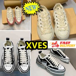 2024 NEW style Wu xVESSEL G.O.P.Lows orange Mens Shoes vulcanization lace Up Sneakers Women Open Back Vessel Canvas Shoes Casual Shoes GAi size 35-45