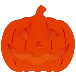 Party Decoration Halloween Glowing Double-Sided Pumpkin Lanterndurable Night Light Desktop Suitable For Indoor Home