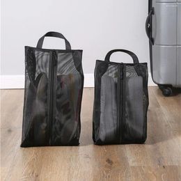 Storage Bags 1Pcs Makeup Laundry Bag Shoe Waterproof Nylon Organizer With Zipper Closure Portable Travel