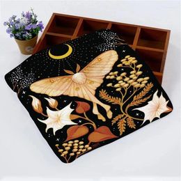 Towel 35x35cm 35x75cm Butterfly Moon And Flower Hand Home Cleaning Face Microfiber Fabric Printed Advertising Stars Towels