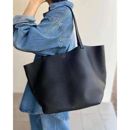 Handbag Designers Sell Women's Bags From Discount Brands the New Tote Bag Row Simple Commuting Top Cowhide Fashionable Large Capacity Shoulder