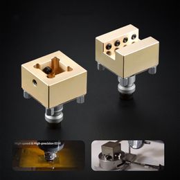 Electrode Collet 3R Chuck Sparking Machines Discharge Fixtures U-Shaped Copper Holder EDM Positioning Head