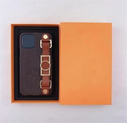 Luxury wrist strap phone cases for iPhone 13 Pro max mini 12 12Pro X XS XR XSMAX shell PU leather designer 12promax 13promax cover1755779